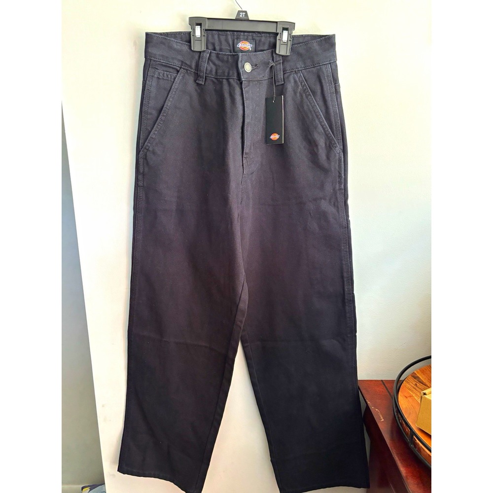 Dickies Women’s Black Cotton Canvas Work Pants Construction Size 6R FPR05SBK